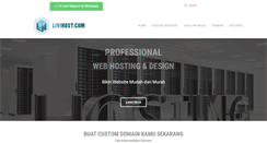 Desktop Screenshot of livihost.com