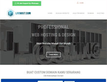 Tablet Screenshot of livihost.com
